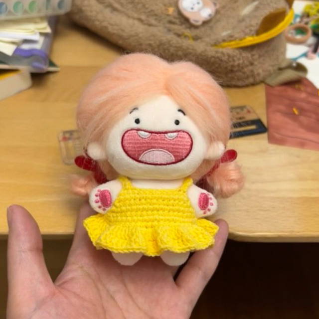 Váy hai dây búp bê cung hoàng đạo 10cm