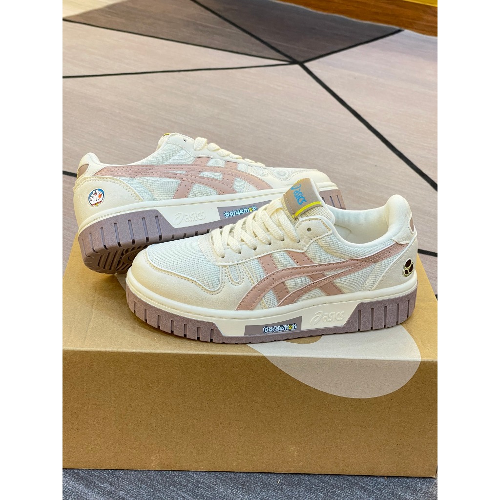 Giày Asics x Doraemon Court Mz Shoes 'Cream White' 1203A353-101