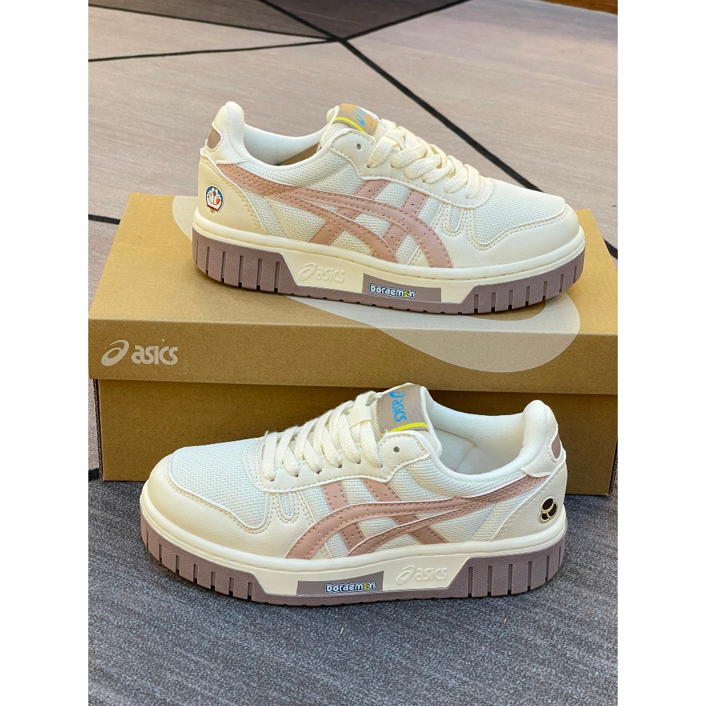 Giày Asics x Doraemon Court Mz Shoes 'Cream White' 1203A353-101