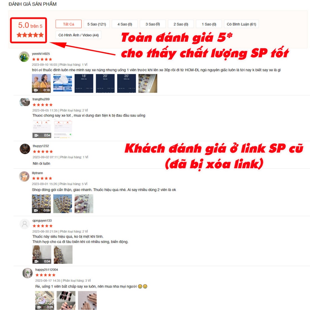 Viên Dimenhydrinate Thần Thánh Chống Nôn Ói do Say Xe Thái Lan