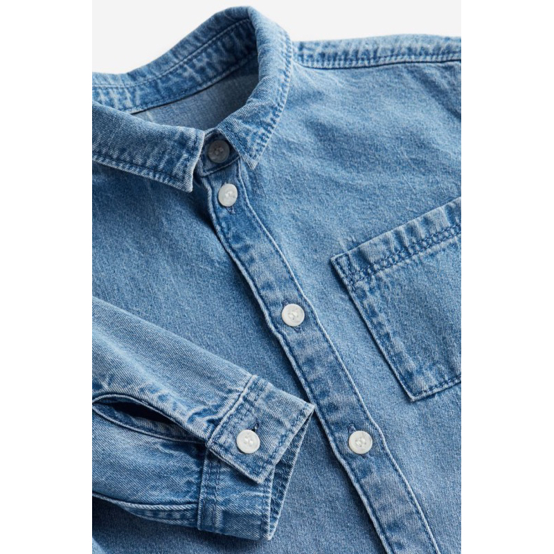 Áo sơ mi bò cho bé trai