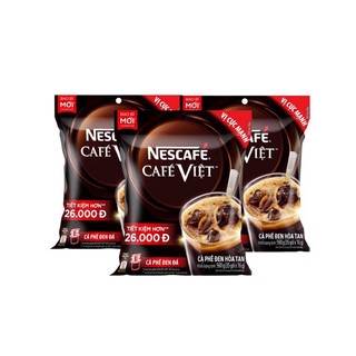 NESCAFÉ hòa tan - Cà phê Việt Đen đá (35gói x 16g)