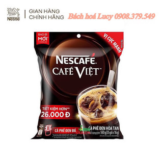 Nescafé hòa tan - cà phê việt đen đá