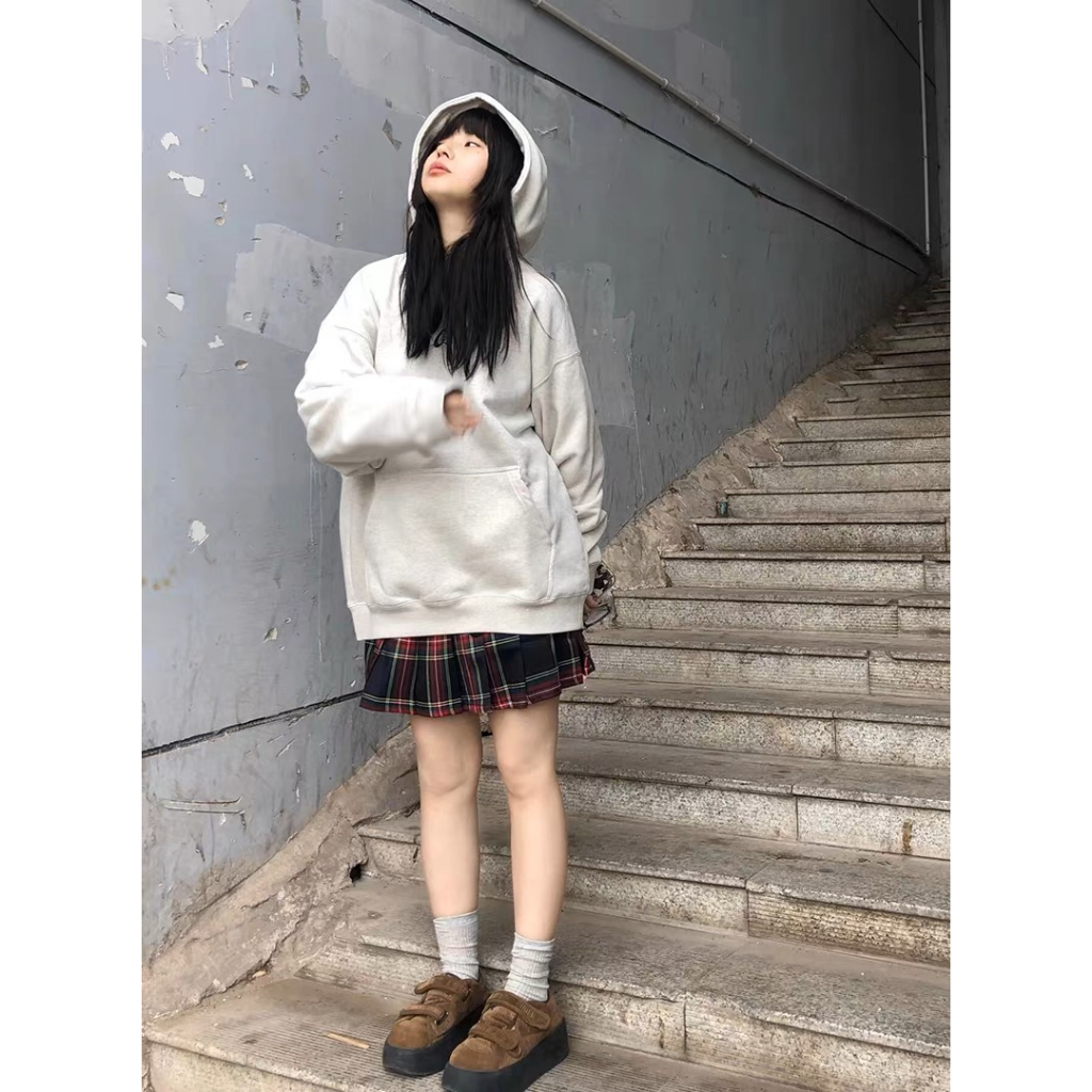 Áo hoodie nam nữ form rộng họa tiết in chữ C CLIM VISION