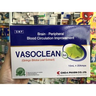 Bổ não siro vasoclean sol giúp bổ não hiệu quả của hàn quốc