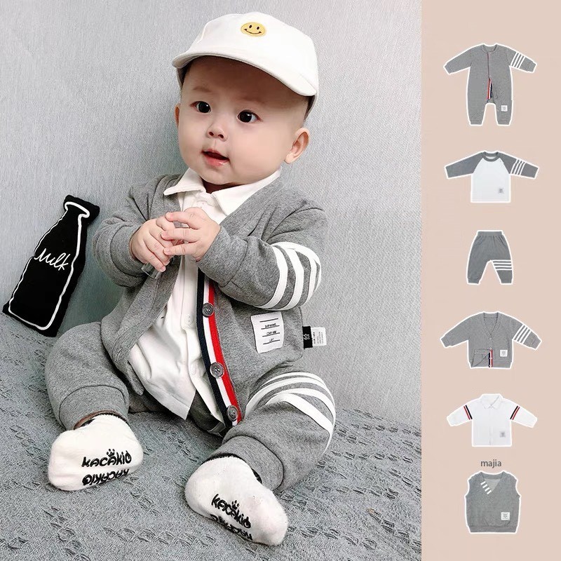 Set quần áo GREW 6 chi tiết cho bé từ 5 đến 19kg - NHIMHOUSE