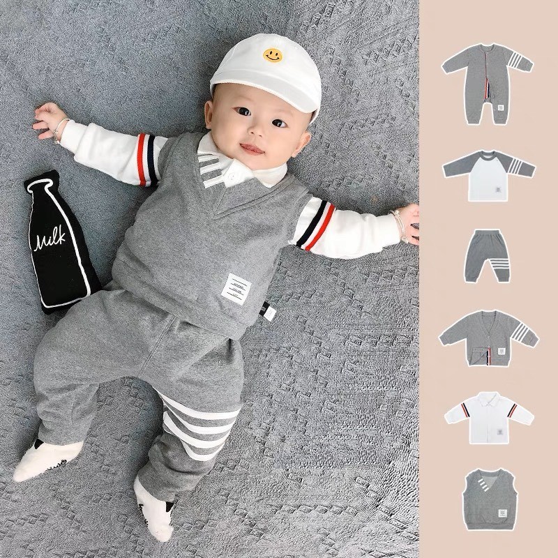 Set quần áo GREW 6 chi tiết cho bé từ 5 đến 19kg - NHIMHOUSE