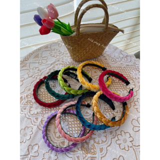 Cài tóc nhung bính handmade freesize Mẹ & bé