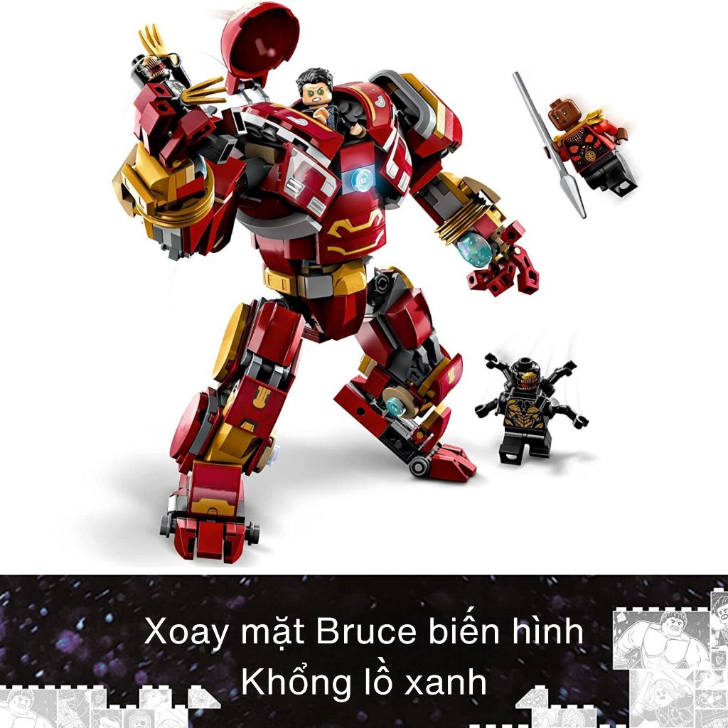 LEGO Marvel 76247 Chiến giáp Hulkbuster - Haypley