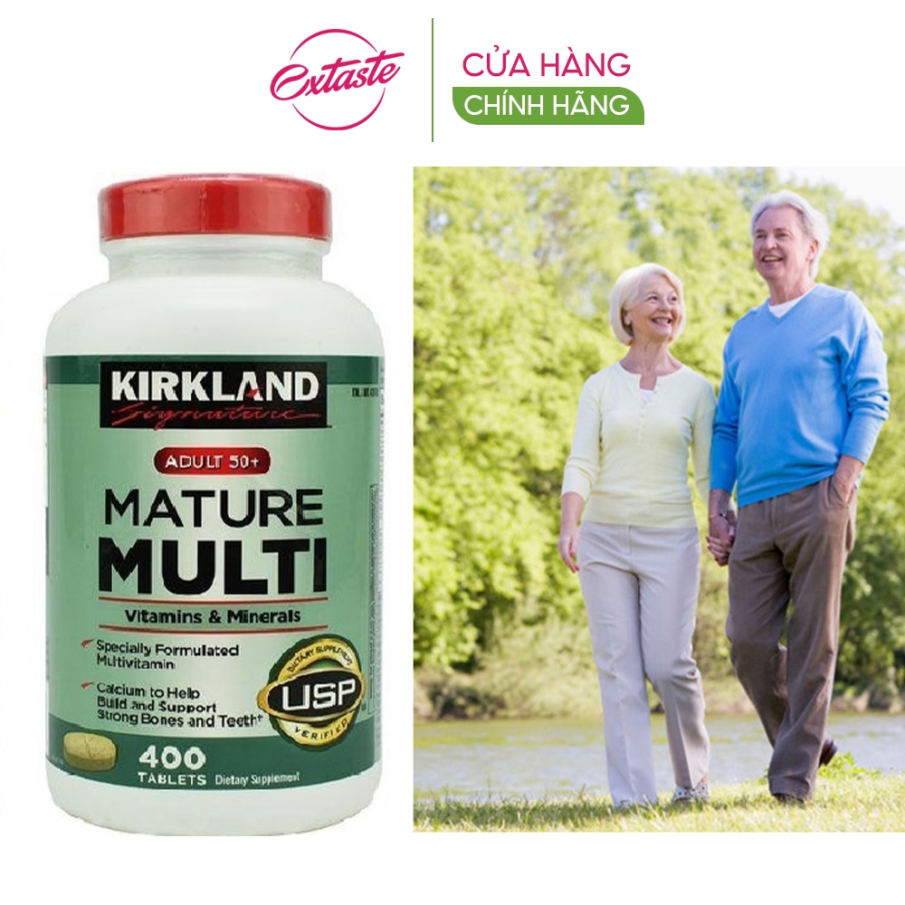 Vitamin tổng hợp Kirkland Signature Daily Multi dành cho người dưới 50 tuổi 500 viên Extaste Official Mall