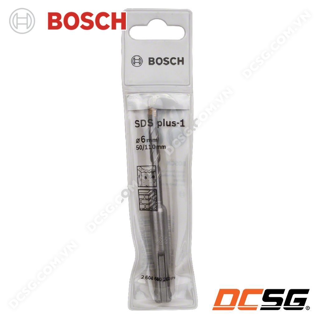 Mũi khoan bê tông hợp kim 2 lưỡi cắt SDS plus-1 Bosch | DCSG
