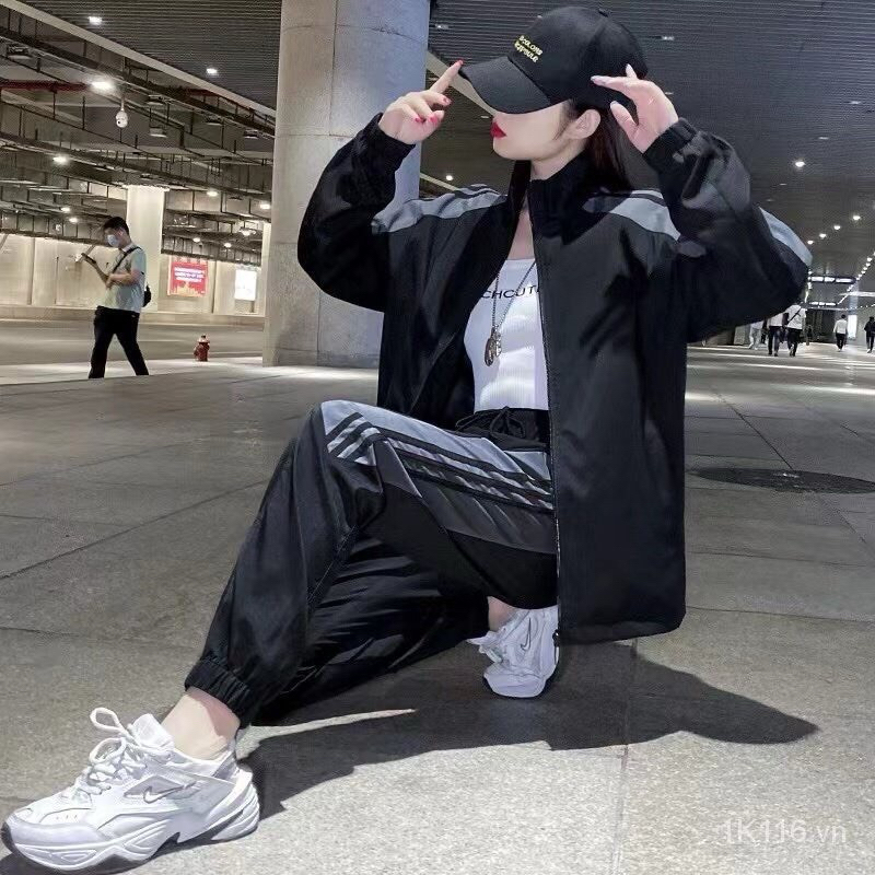 Set Bộ THể Thao Gió Nam Nữ Thời Trang Thu Đông Mẫu Hot Nhất B76