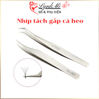 Nhíp tách gắp cá heo bạc, Nhíp nối mi classic - LynkMi