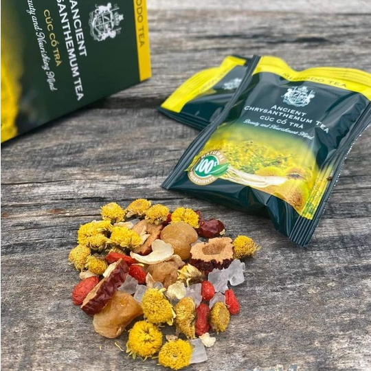 Trà Hoa Nhiệt Đới Mohodo Trophical Flower Tea Mix 4 Vị Trà Hoa Đặc Biệt Giúp Dưỡng Nhan Giải Nhiệt Ngủ Ngon 80G