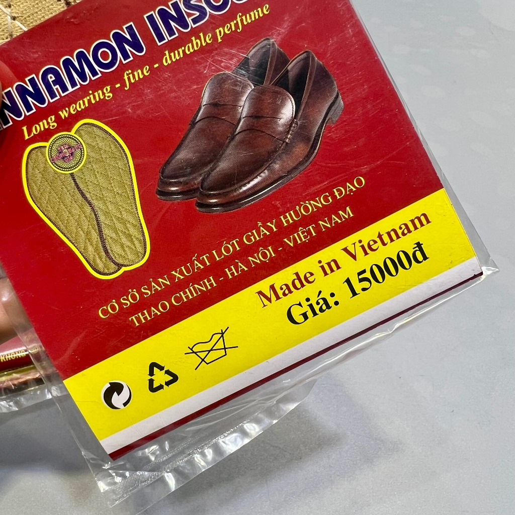 Lót giày quế, lót khử mùi giày nam nữ hương quế đủ size   - TinTinStore