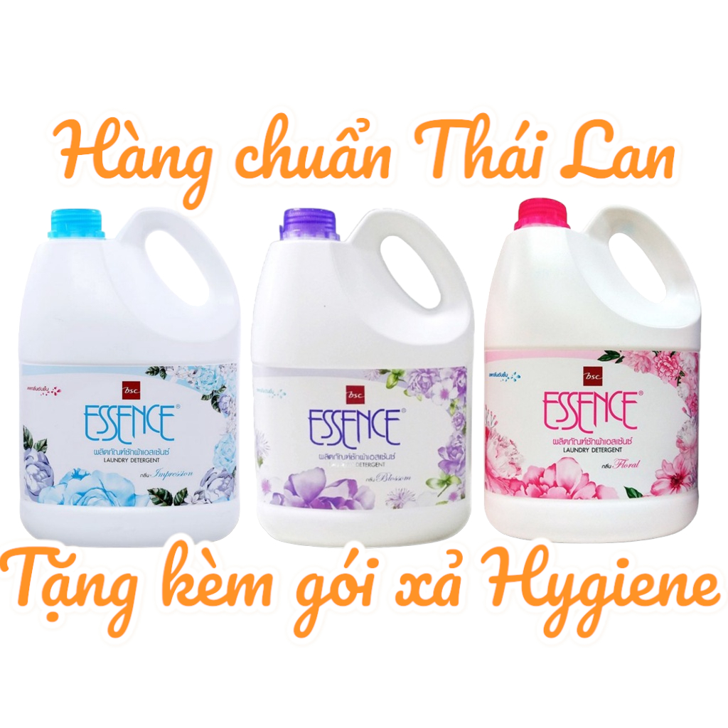 Nước Giặt Essence Đậm Đặc, Siêu Sạch, Siêu Thơm Hàng Nhập Khẩu Thái Lan - Chính Hãng