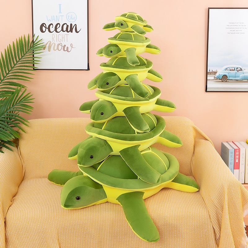 Gấu Bông Con Rùa Xanh, Thú Nhồi Bông Hình Con Rùa Xanh Quà Tặng Cho Bé Đáng Yêu.