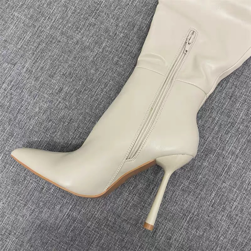 Boots da mềm gót nhỏ boo.hoo xuất uk