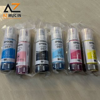 Mực Epson 057 NOBOX Cho Máy in Phun Màu EcoTank L8050/ L18050 hàng nhập khẩu