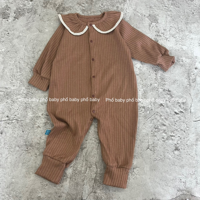 bộ liền thân trần bông hồng bé gái