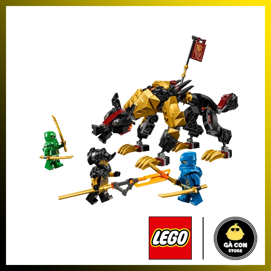 [ Minifigures 71790 ] Nhân vật trong Lego NINJAGO Imperium Dragon Hunter Hound ​chính hãng (như hình).