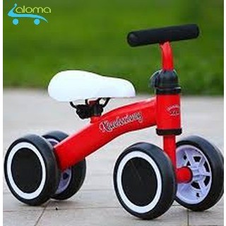 Xe thăng bằng 4 bánh tập đi cho bé 1-5 tuổi - Xe chòi chân chắc chắn chất liệu khung thép không rỉ cao cấp