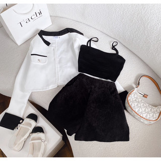 SET ĐẦM 2S REN KÈM KHOÁC
