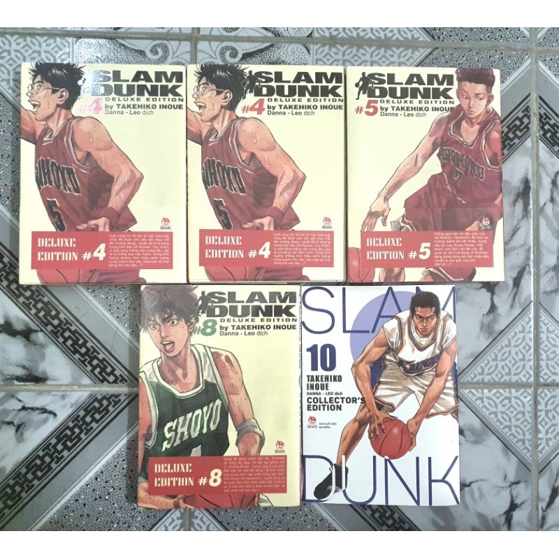 Slamdunk slam dunk deluxe 1 bìa 4 5 8