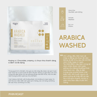 Cà Phê Pha Phin Nguyên Chất Flusso Arabica Washed