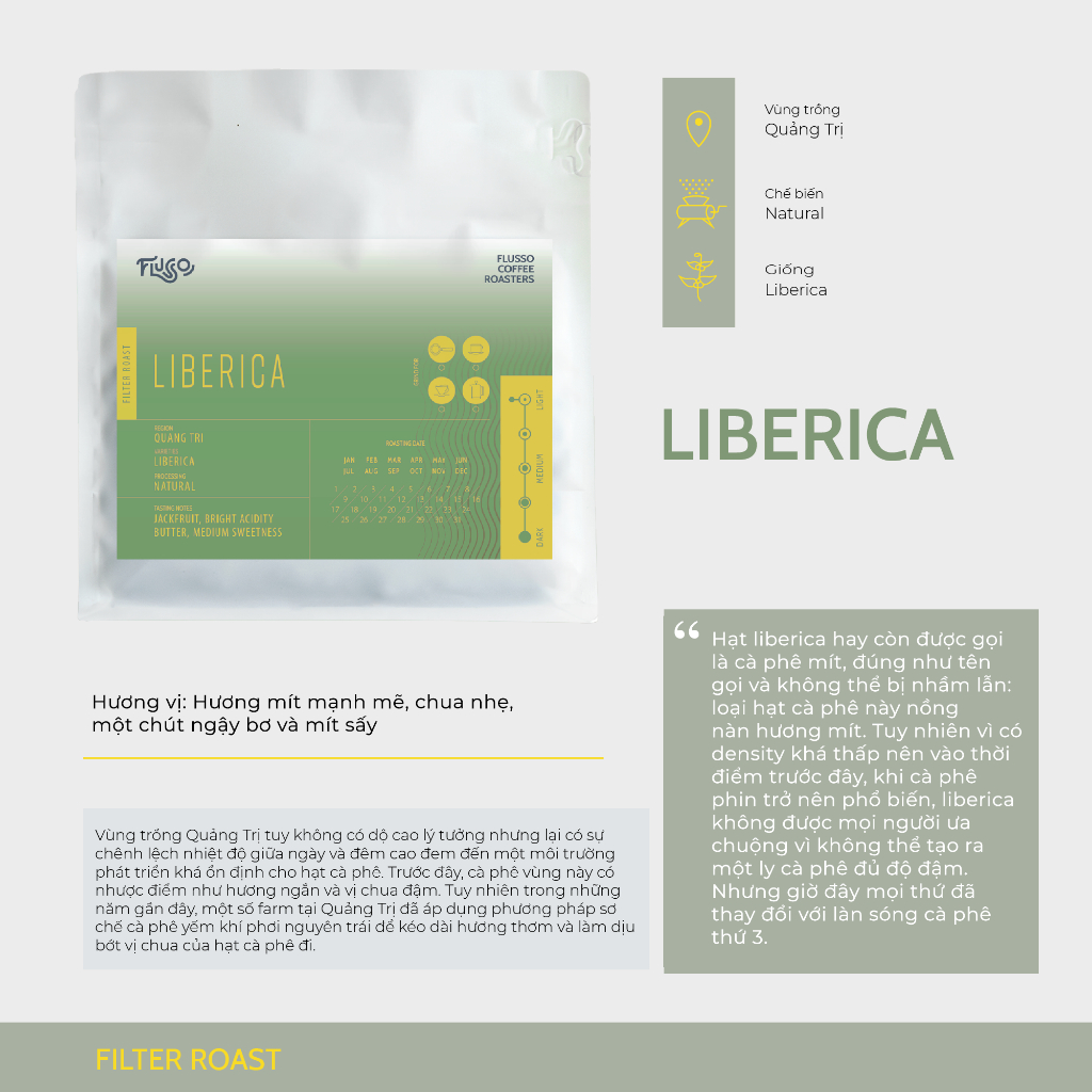 Cà phê Flusso Liberica