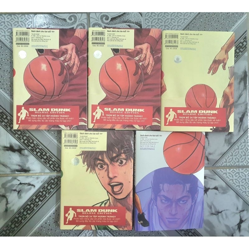 Slamdunk slam dunk deluxe 1 bìa 4 5 8