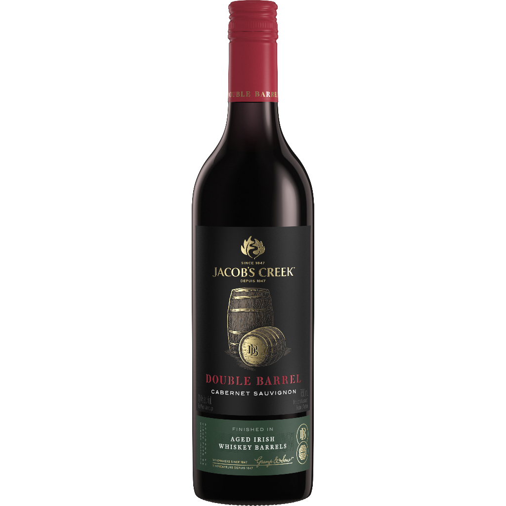 Hộp Quà Tết - Rượu vang Jacob's Creek Double Barrel Cabernet Sauvignon Nồng Độ Alc 14.0% 750ml [Vang Đỏ] Kèm Hộp