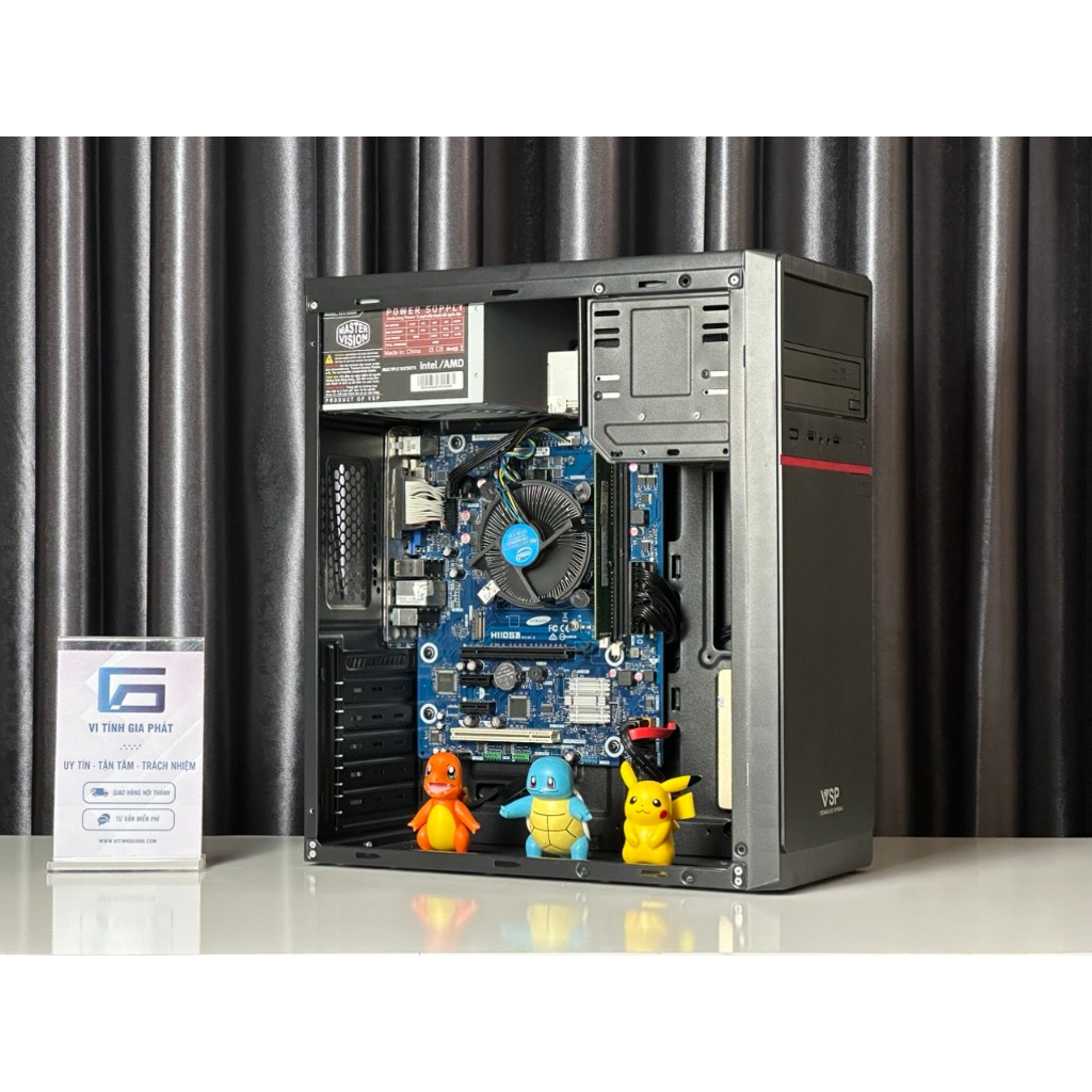 Máy bộ văn phòng H310 / i3 8100 / SSD 256GB - Học Tập Giải Trí Lướt Net Xem Phim Vi Vu - Bảo hành 12 Tháng