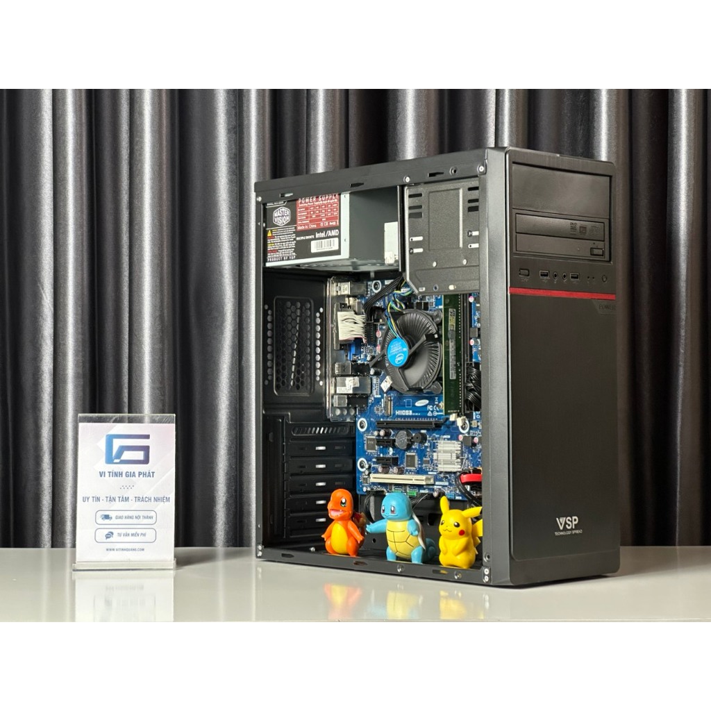Máy bộ văn phòng H310 / i3 8100 / SSD 256GB - Học Tập Giải Trí Lướt Net Xem Phim Vi Vu - Bảo hành 12 Tháng