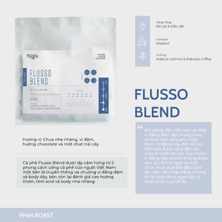 Cà Phê Pha Phin Nguyên Chất Flusso Blend