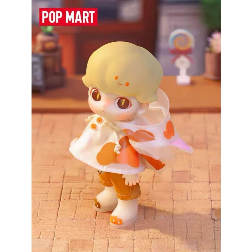 Dimoo Raincoat Cat Action Figure - Pop Mart