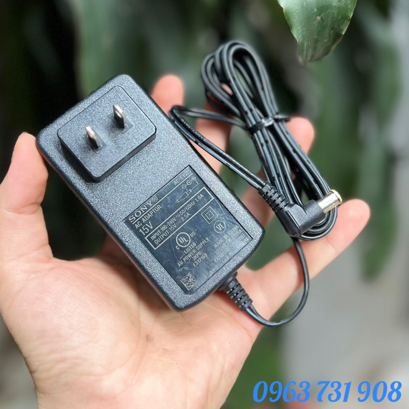 Sạc loa Sony SRS-X55 15V 2.5A bản gốc bảo hành 12 tháng