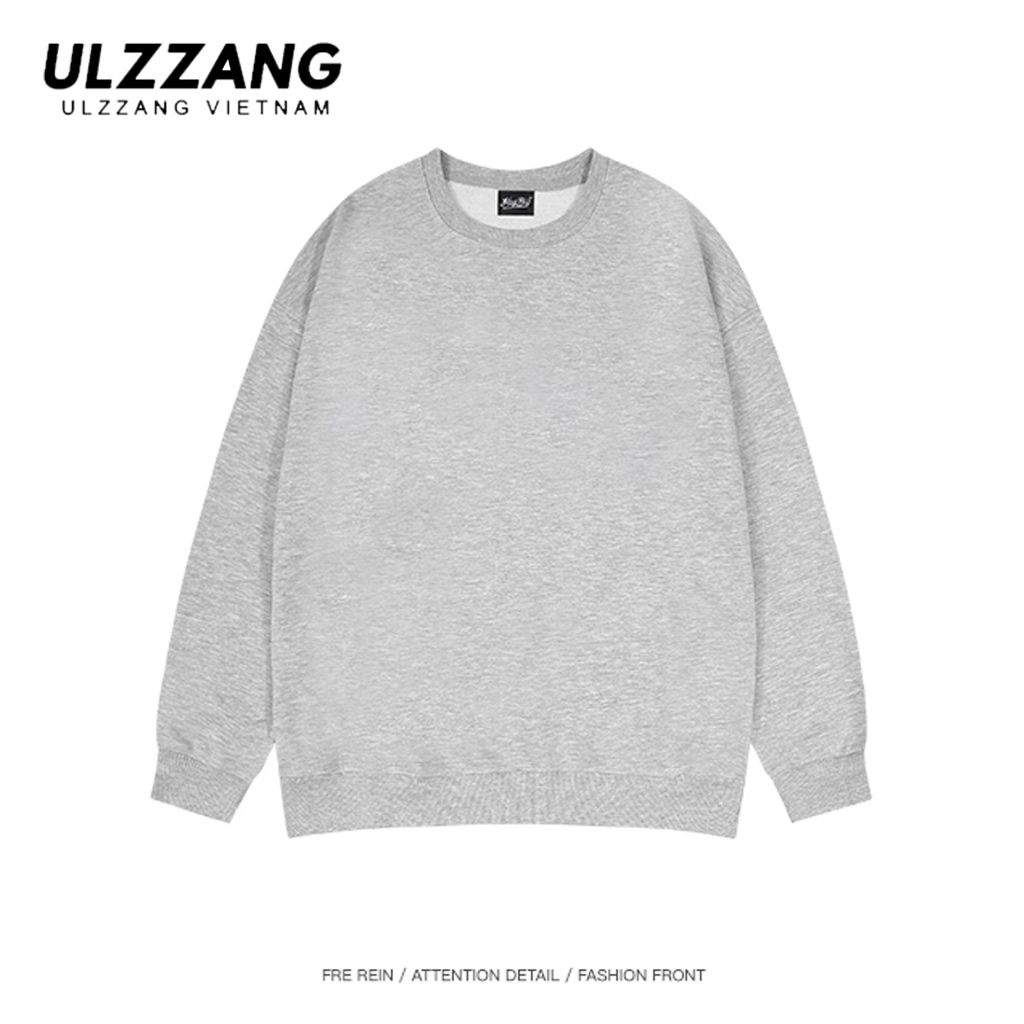 Áo Sweater Nỉ Bông Oversize Ulzzang Form Rộng Unisex Nam Nữ Phong Cách Hàn Quốc