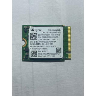 Ổ Cứng SSD SK Hynix BC711 2230 512gb M.2 NVMe Gen 3x4 tặng khay chuyển sang 2280- Bh 3 tháng