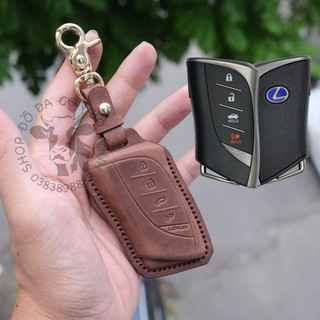 Bao Da Chìa Khoá Ép Phom Lexus RX, LX, ES, LS, LC, UX 2022 2023 RX350 handmade da thật 004e