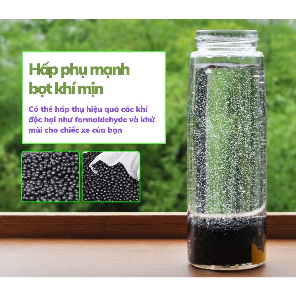 Thú bông lõi than hoạt tính khử mùi, lọc không khí trang trí taplo ô tô, xe hơi, bàn làm việc