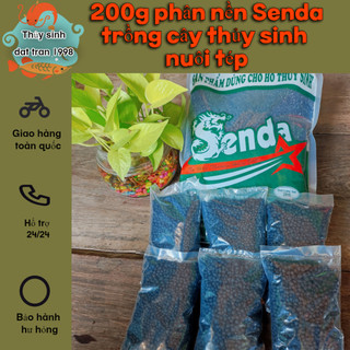 200g phân nền Senda trồng cây thủy sinh nuôi tép