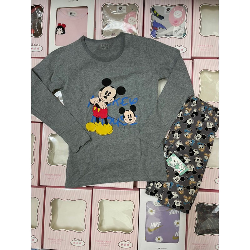 Bộ dài tay QiQi cotton xuất Hàn cho bé size nhỡ đại