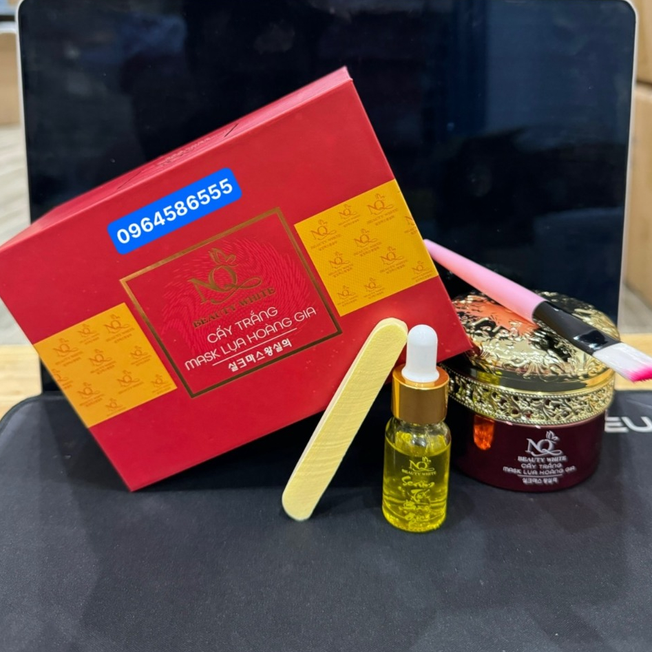 CẤY TRẮNG MASK LỤA HOÀNG GIA MẪU MỚI