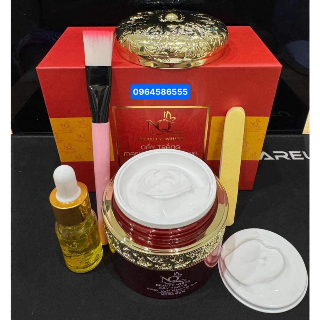 CẤY TRẮNG MASK LỤA HOÀNG GIA MẪU MỚI