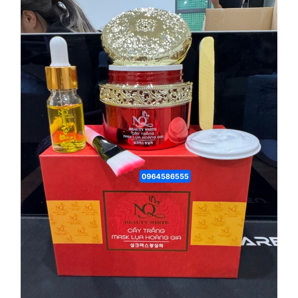 CẤY TRẮNG MASK LỤA HOÀNG GIA MẪU MỚI