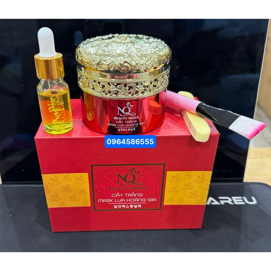 CẤY TRẮNG MASK LỤA HOÀNG GIA MẪU MỚI