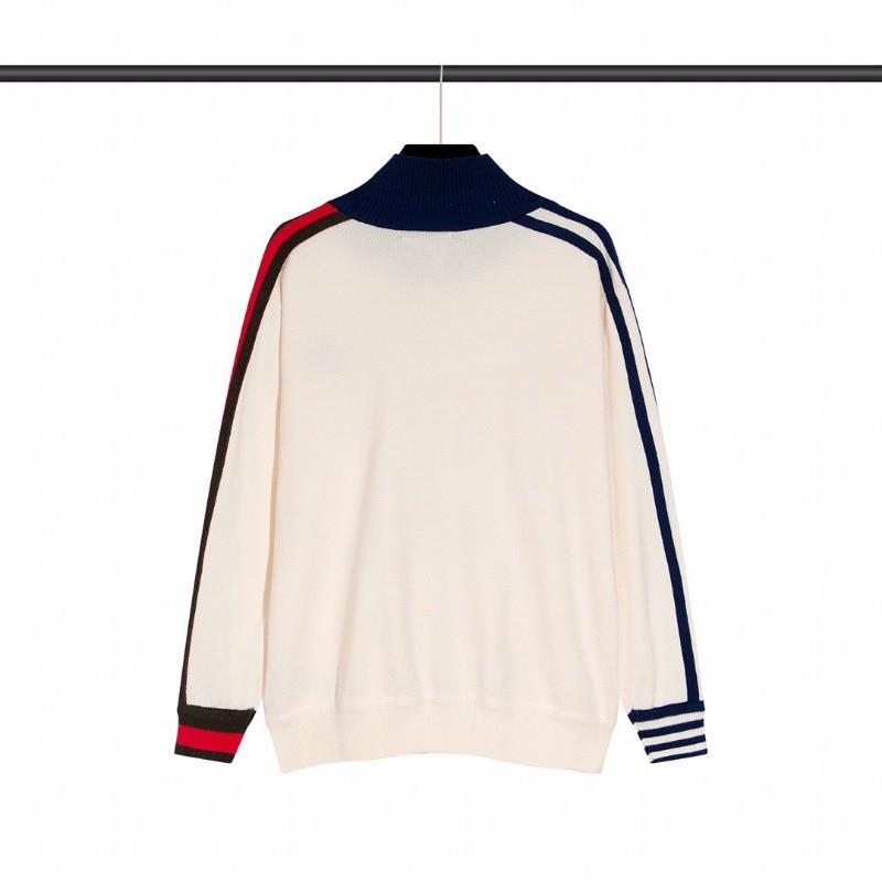 Áo Khoác Gucci Kết Hợp Logo Thêu Adidas Hàng Quảng Châu Cổ Bo Dày Dặn Nam Nữ Hottrend 2023