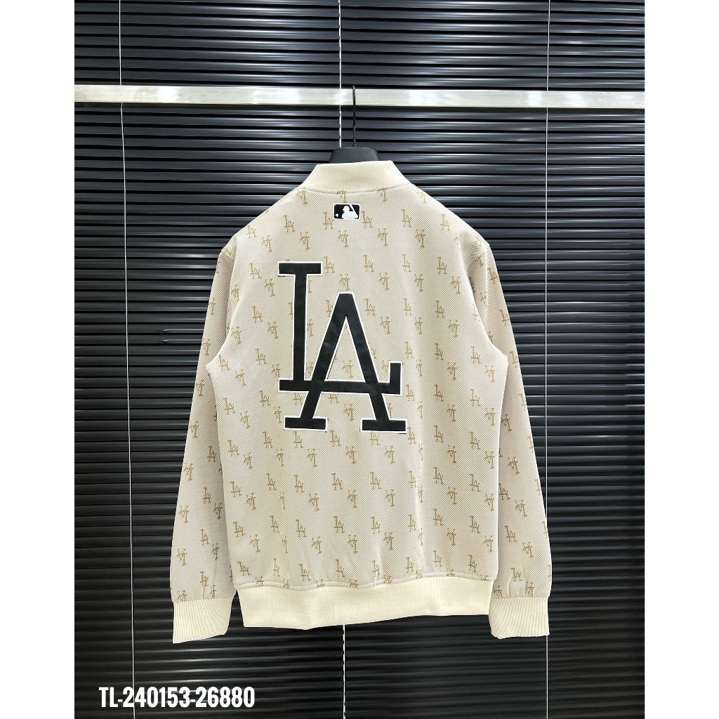 🔥Hot🔥Áo khoác bomber MLB họa tiết monogram thiết kế hot trend Nam nữ New 2023
