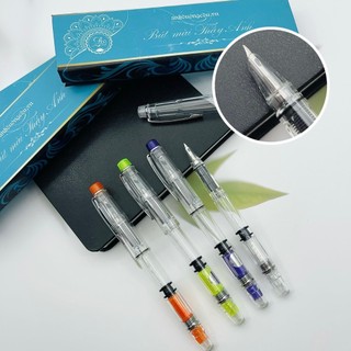  Bút luyện chữ đẹp thầy Ánh sh069 bản ngòi kim tinh lá tre 